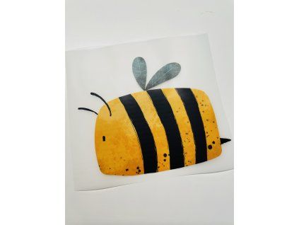 Nažehlovačka na oblečení - Včelka Š16cm x D14cm
