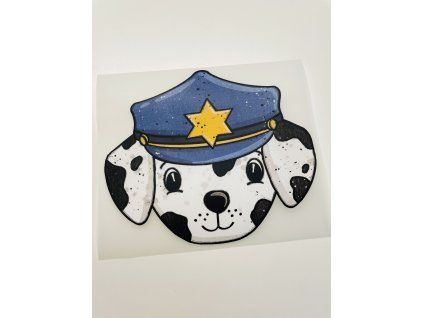 Nažehlovačka na oblečenie - Dalmatín Š17cm x D15cm