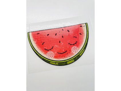 Nažehlovačka na oblečení - Meloun bez brýlí Š17cm x D10cm