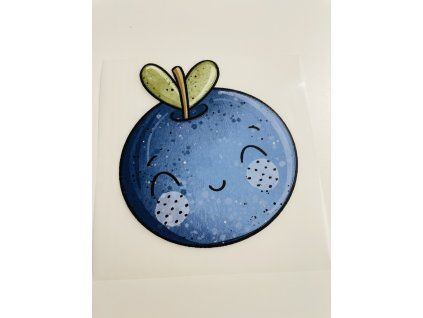 Nažehlovačka na oblečení - Borůvka Š12cm x D12cm