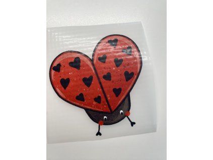 Nažehlovačka na oblečenie - Lienka 2  Š13cm x D9cm