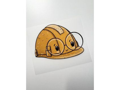 Nažehlovačka na oblečenie - Prilba Š10cm x D8cm