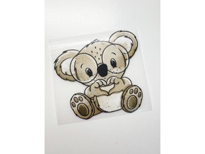 Nažehlovačka na oblečenie - Koala  Š13cm x D13cm