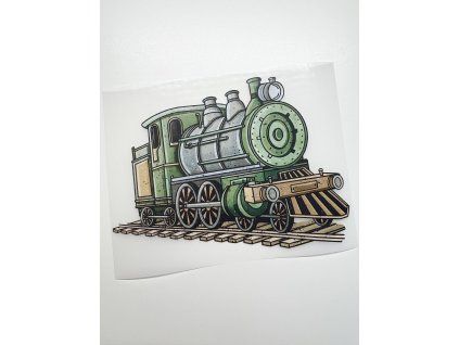 Nažehlovačka na oblečení - Lokomotiva Š17cm x D13cm