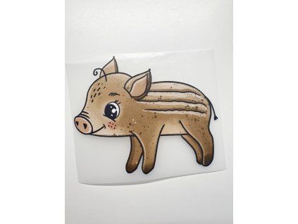 Nažehlovačka na oblečenie - Pigi Š13cm x D11cm