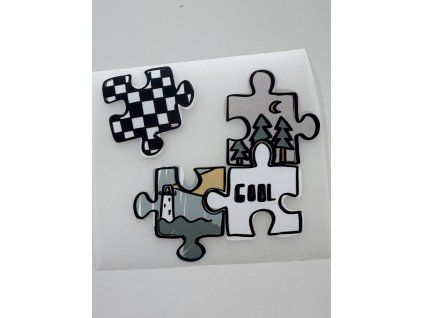 Nažehlovačka - Puzzle kluci