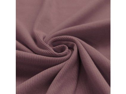 Rebrovaný úplet - staroružový mauve