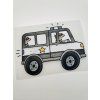 Nažehlovačka na oblečenie - Meerkat policajti Š17cm x D13cm
