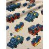 Rebrovaný úplet - Lego autíčka