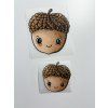 Nažehlovačka na oblečení - Podzimní žalud malý Š8cm x D9cm