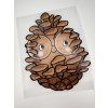 Nažehlovačka na oblečenie - Šiška s okuliarmi Š11cm x D14cm