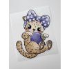 Nažehlovačka - Leopardík s čučoriedkou