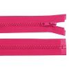 Zips deliteľný 45 cm sýto ružový